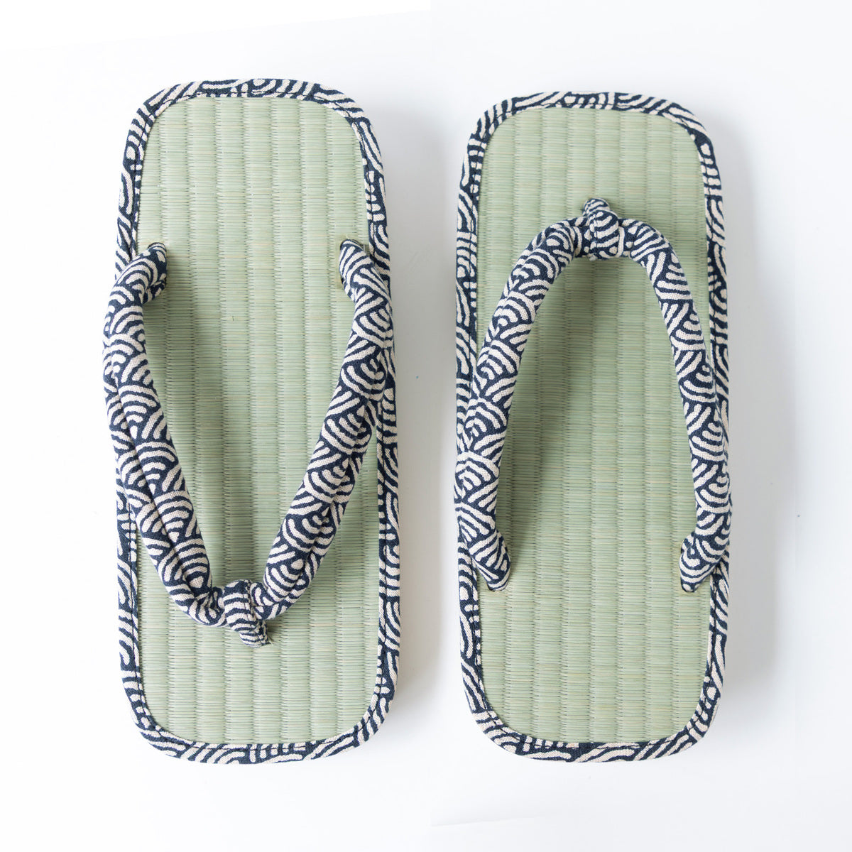 Seigaiha sandals