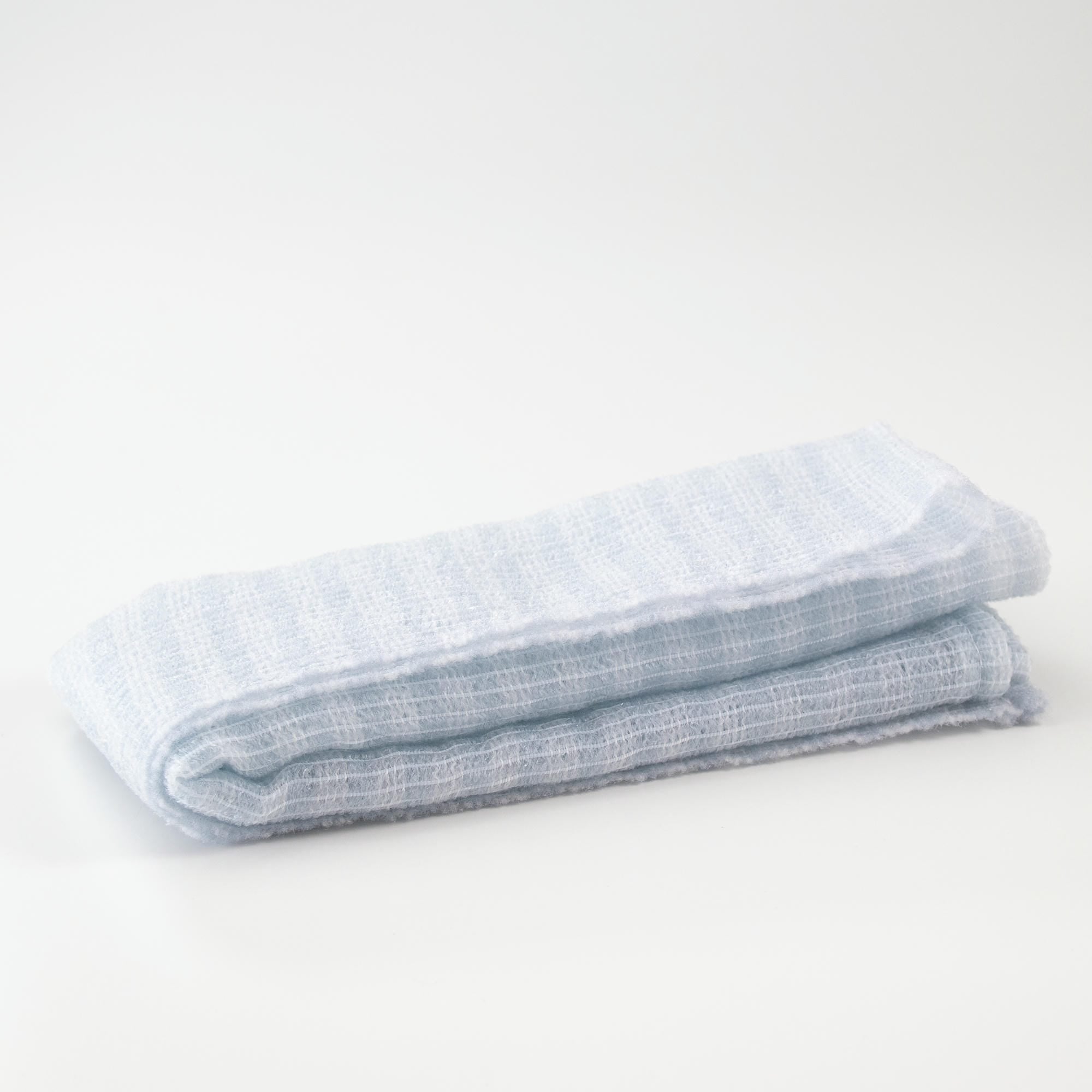 Exfoliating Soft Body Towel  Blue & White