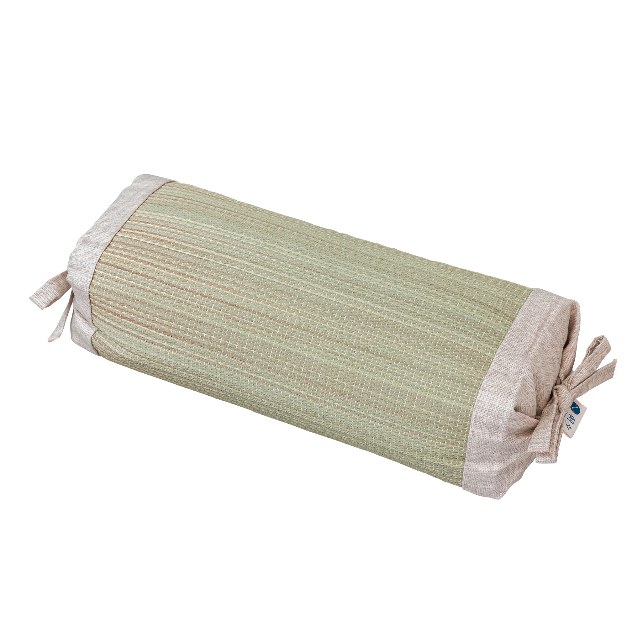Japanese Igusa Square Pillow Beige
