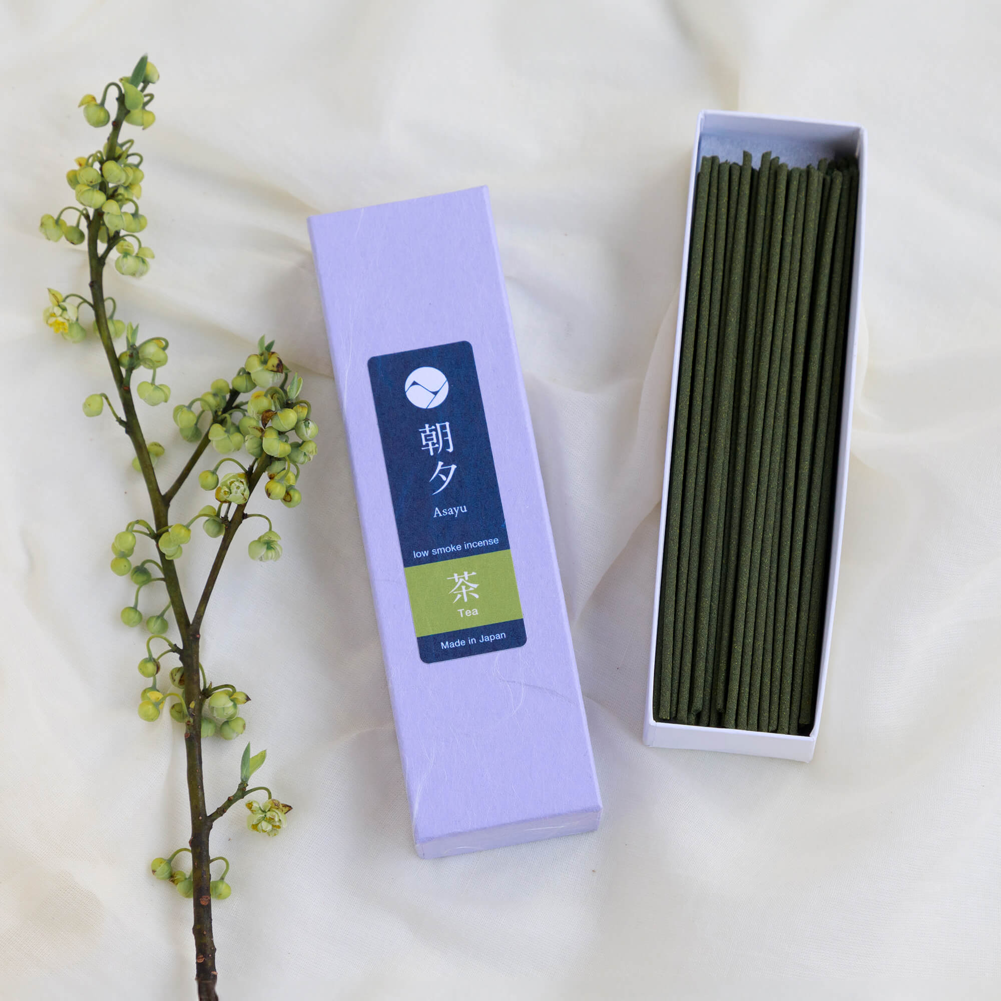 Green tea incense box