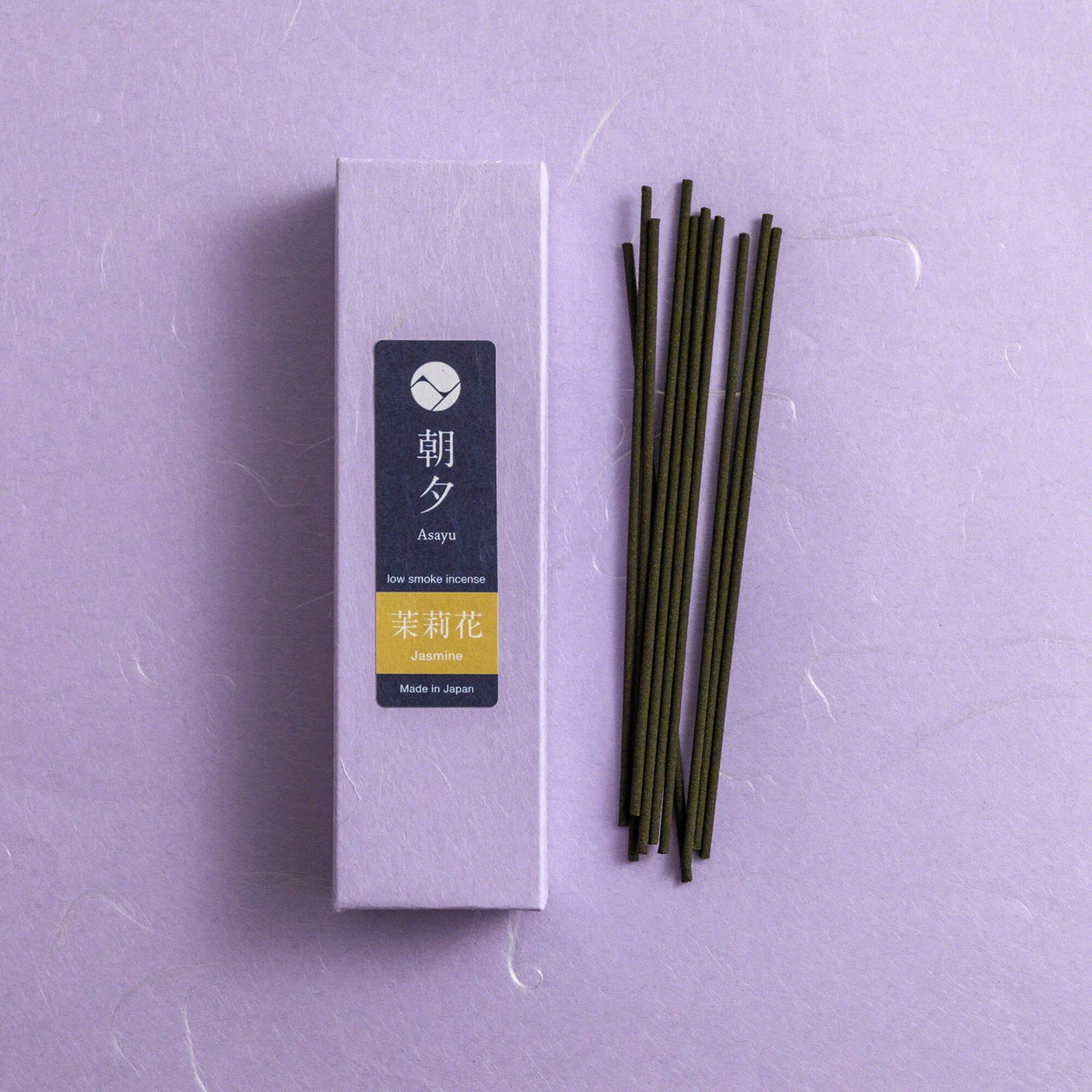20g Box of jasmine incense sticks in display