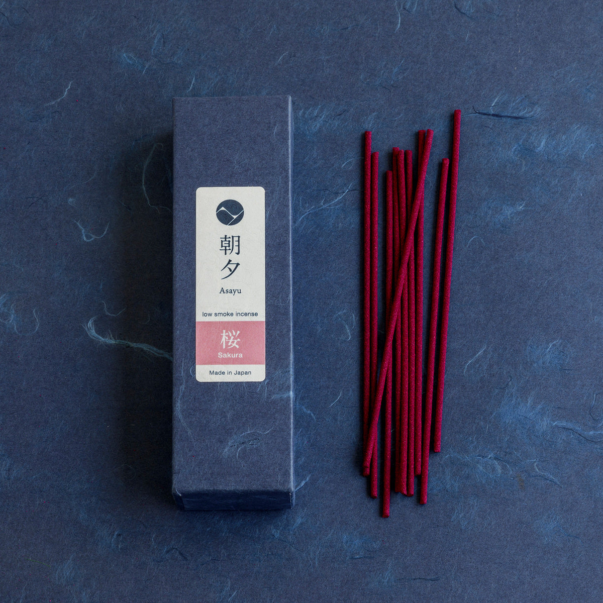 sakura incnese box wnext to incense sticks