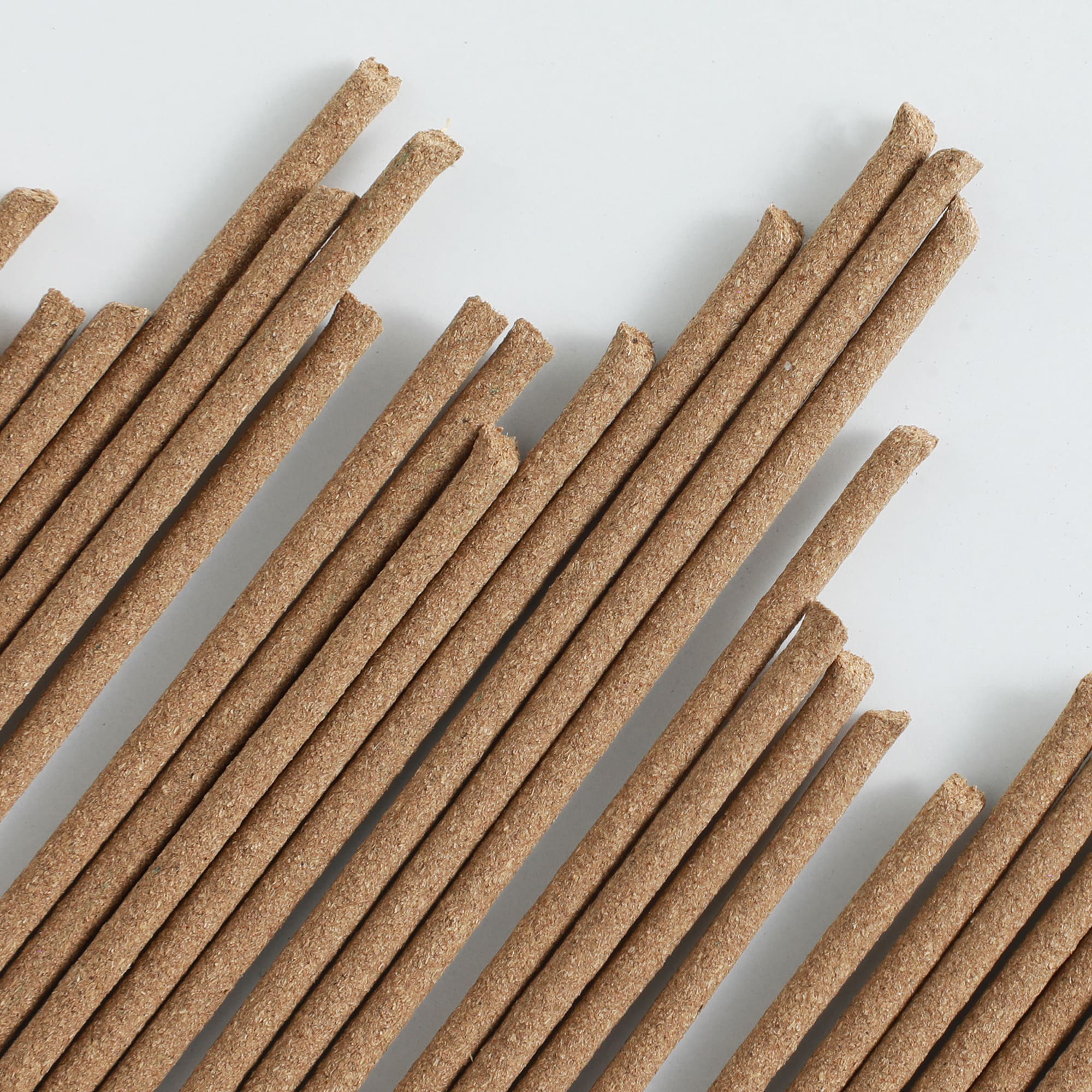close view of white sage incense sticks