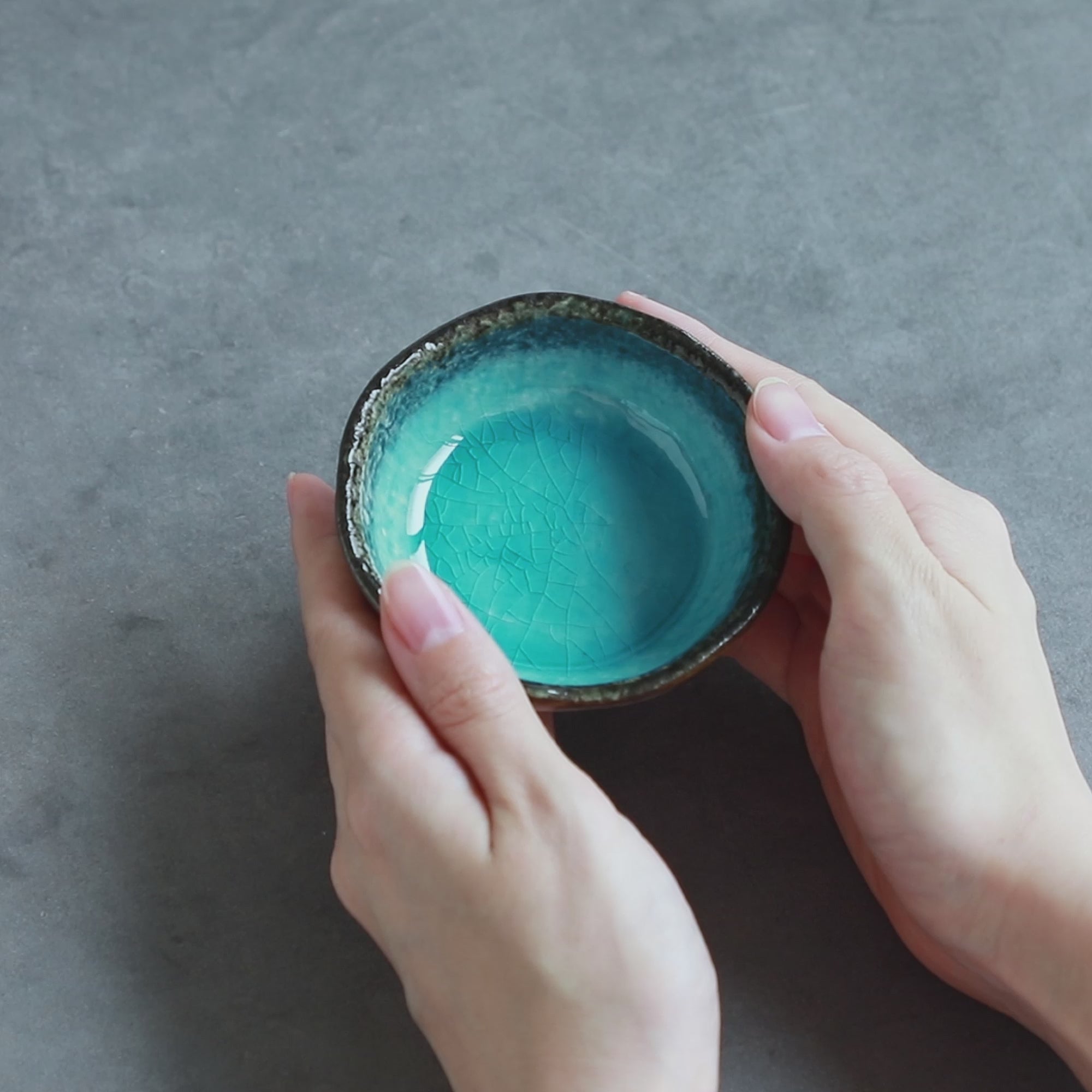 Small Nature Ocean Blue Incense Holder