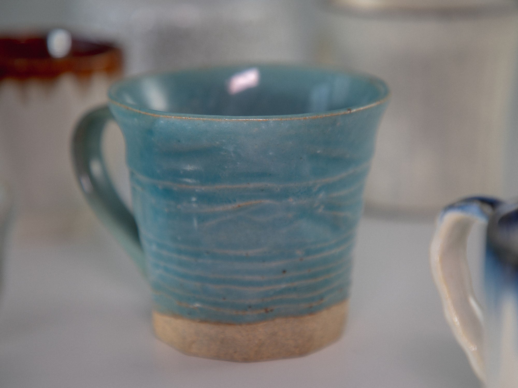 Tsuchimono Cup Blue
