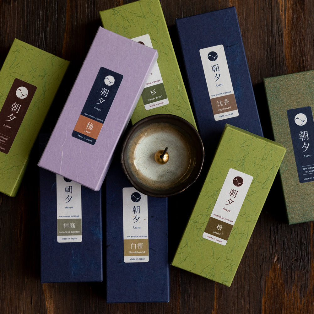 100% Made in Japan low smoke incense stick subscription