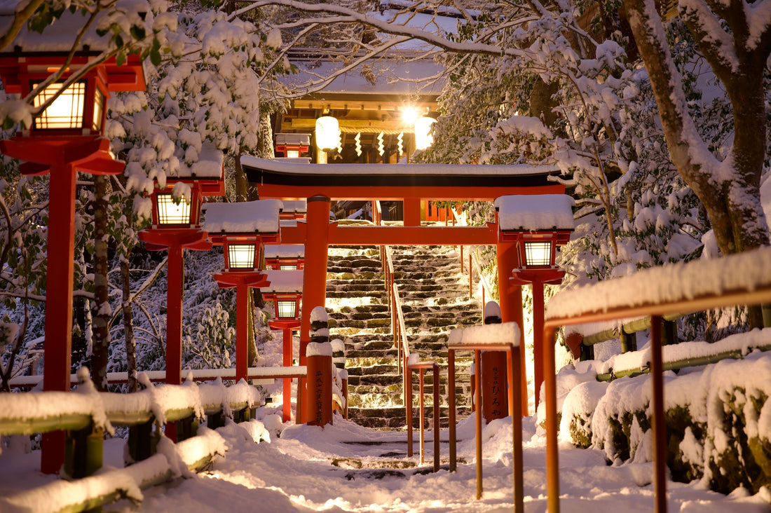 Torii Gate under snow