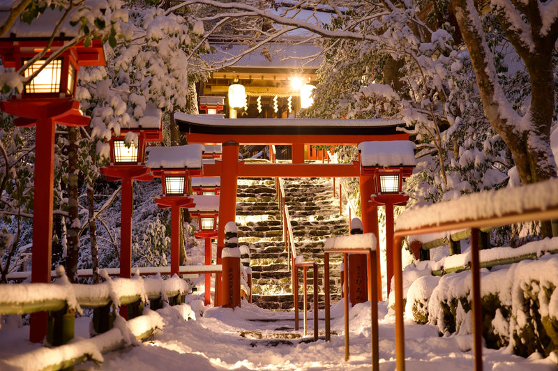 Torii Gate under snow