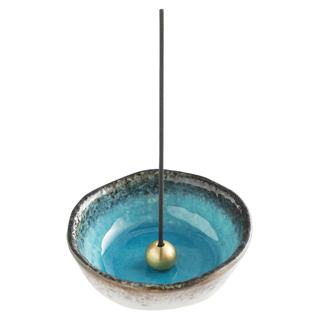 Small Nature Ocean Blue Incense Holder