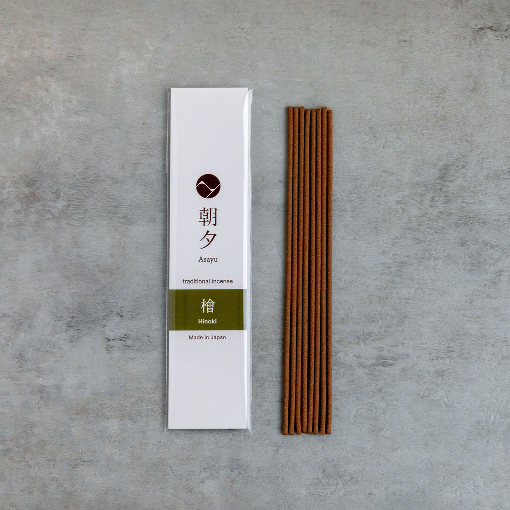 [ Free Shipping in continental US, CANADA, and UK ] Asayu Japan 100% Natural Incense Stick Assortment, Set of 5 Scents | 100% Made in Japan Incense Sampling Variety Pack | Sandalwood, Agarwood, Cypress, White Sage and Frankincense