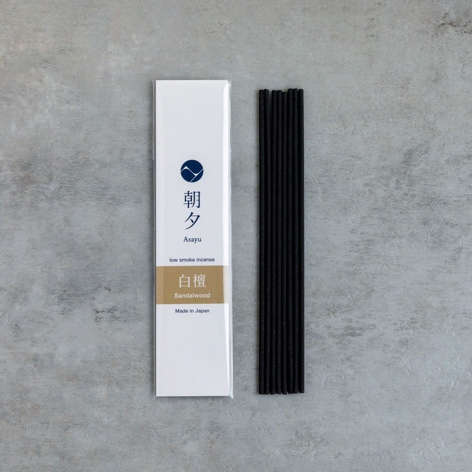 [ Free Shipping in continental US, CANADA, and UK ] Asayu Japan 100% Natural Incense Stick Assortment, Set of 5 Scents | 100% Made in Japan Incense Sampling Variety Pack | Sandalwood, Agarwood, Cypress, White Sage and Frankincense