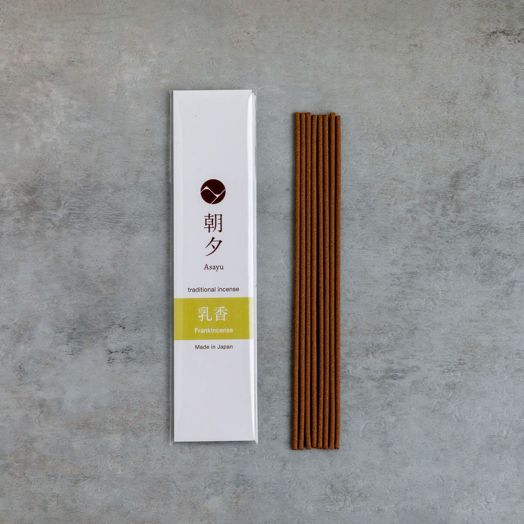 [ Free Shipping in continental US, CANADA, and UK ] Asayu Japan 100% Natural Incense Stick Assortment, Set of 5 Scents | 100% Made in Japan Incense Sampling Variety Pack | Sandalwood, Agarwood, Cypress, White Sage and Frankincense