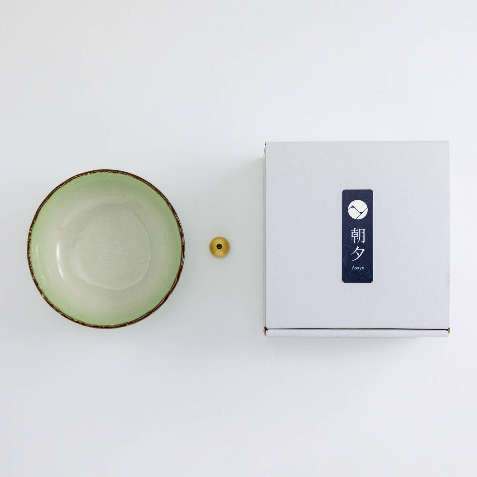 Pastel Green Lotus Incense Holder