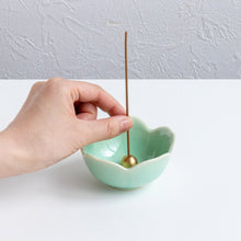 Cargar imagen en el visor de la galería, Put the white sage incense stick in an incense stand over an incense plate or similar surface
