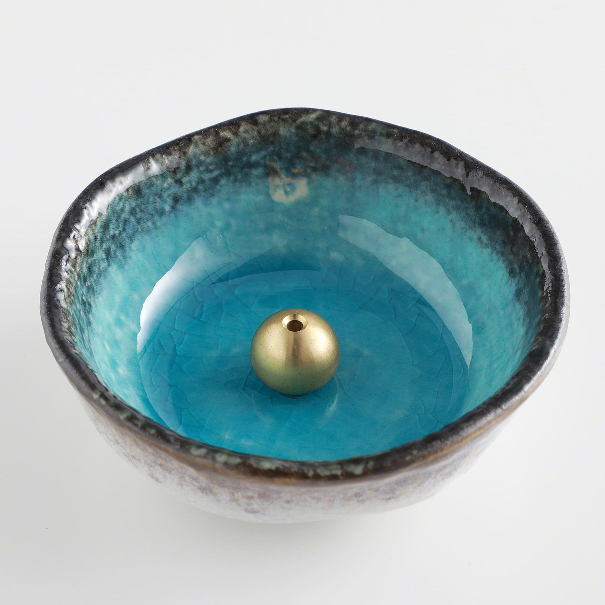 Small Nature Ocean Blue Incense Holder