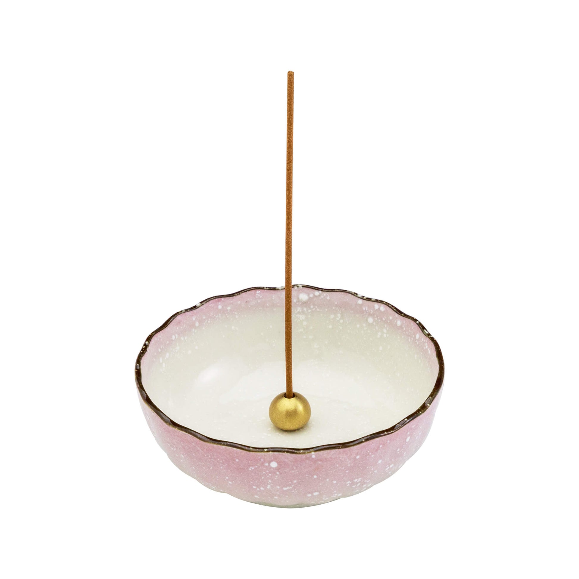 Pastel Pink Lotus Incense Holder