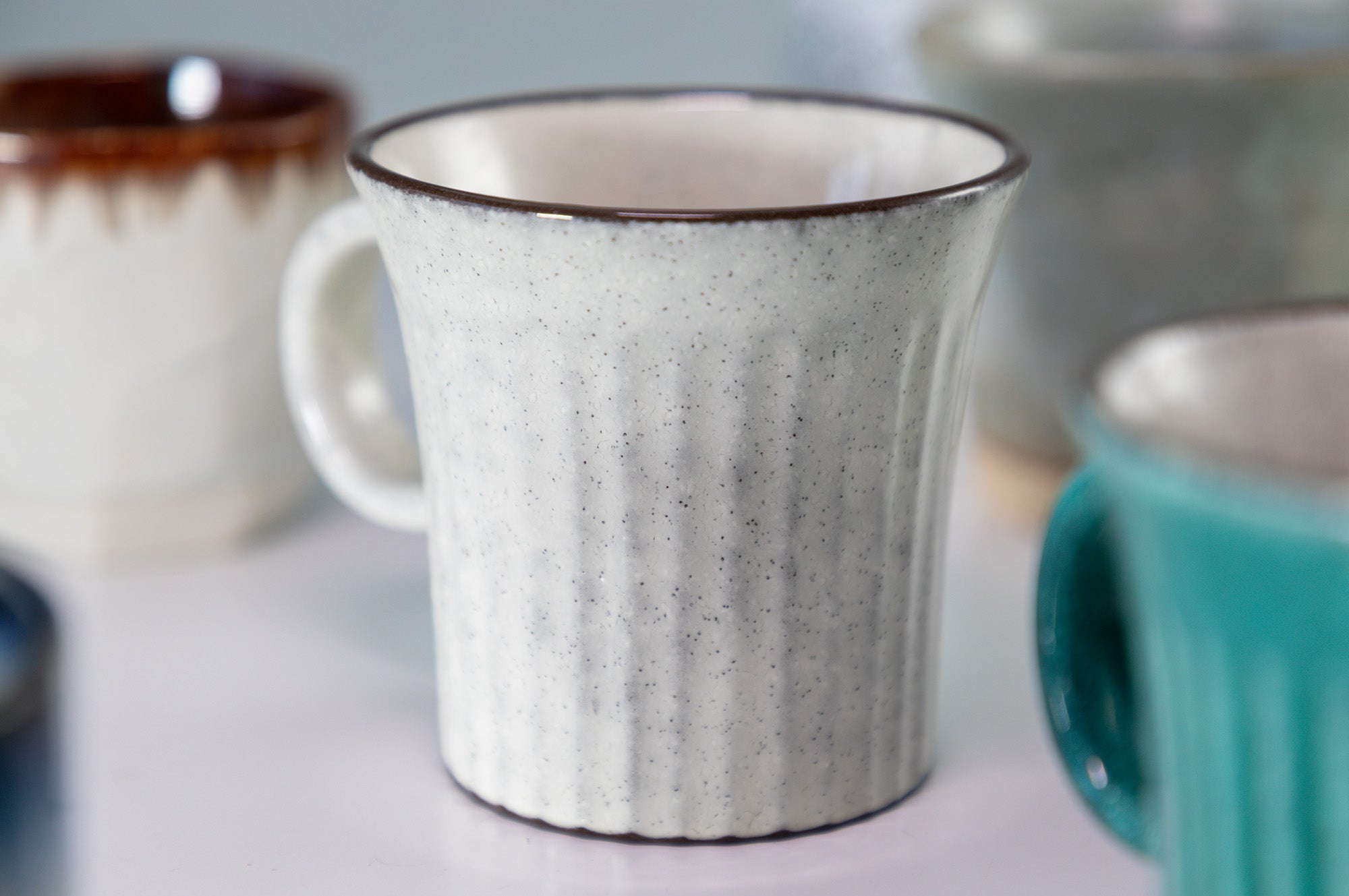 Kairagi ceramic white tea cup