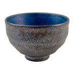 Kurogane Blue Matcha Bowl with Glaze