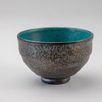 Kurogane Turquoise Matcha Bowl 