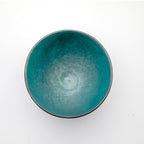 Kurogane Turquoise Matcha Bowl 