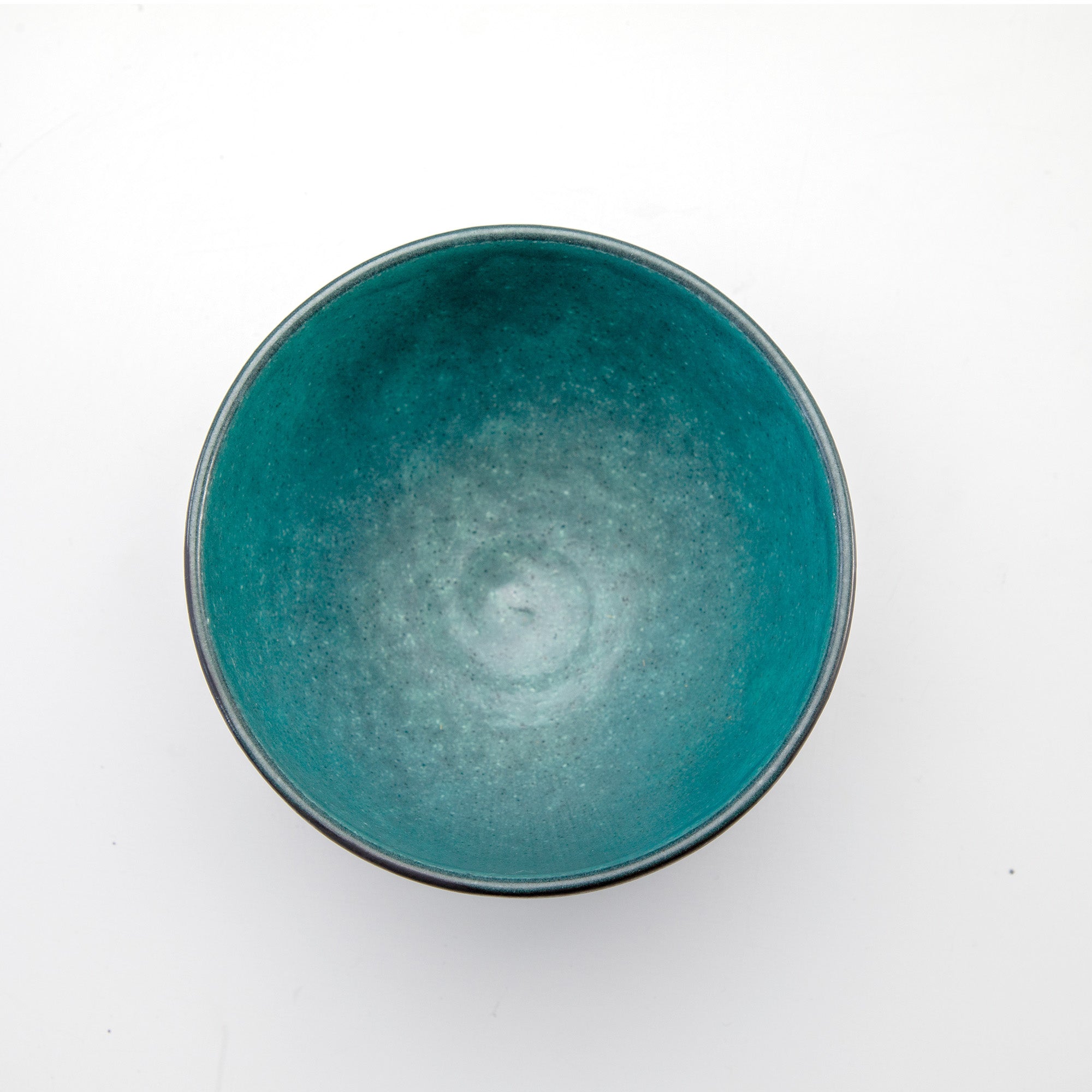 Kurogane Turquoise Matcha Bowl 