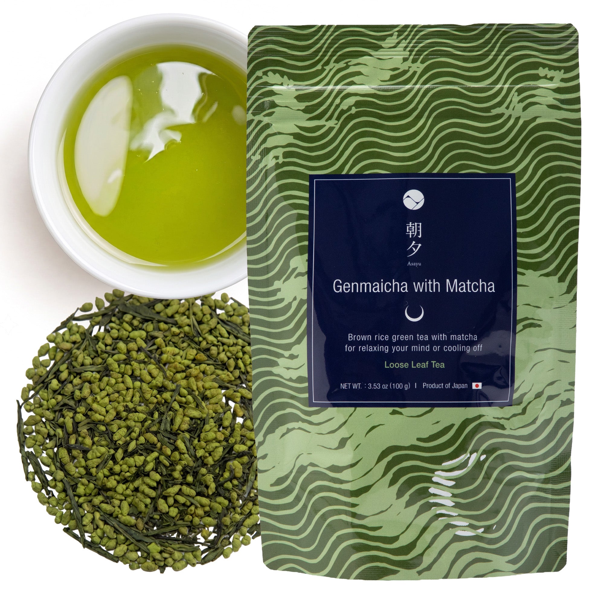Matcha Genmai Loose-leaf Tea - 100g
