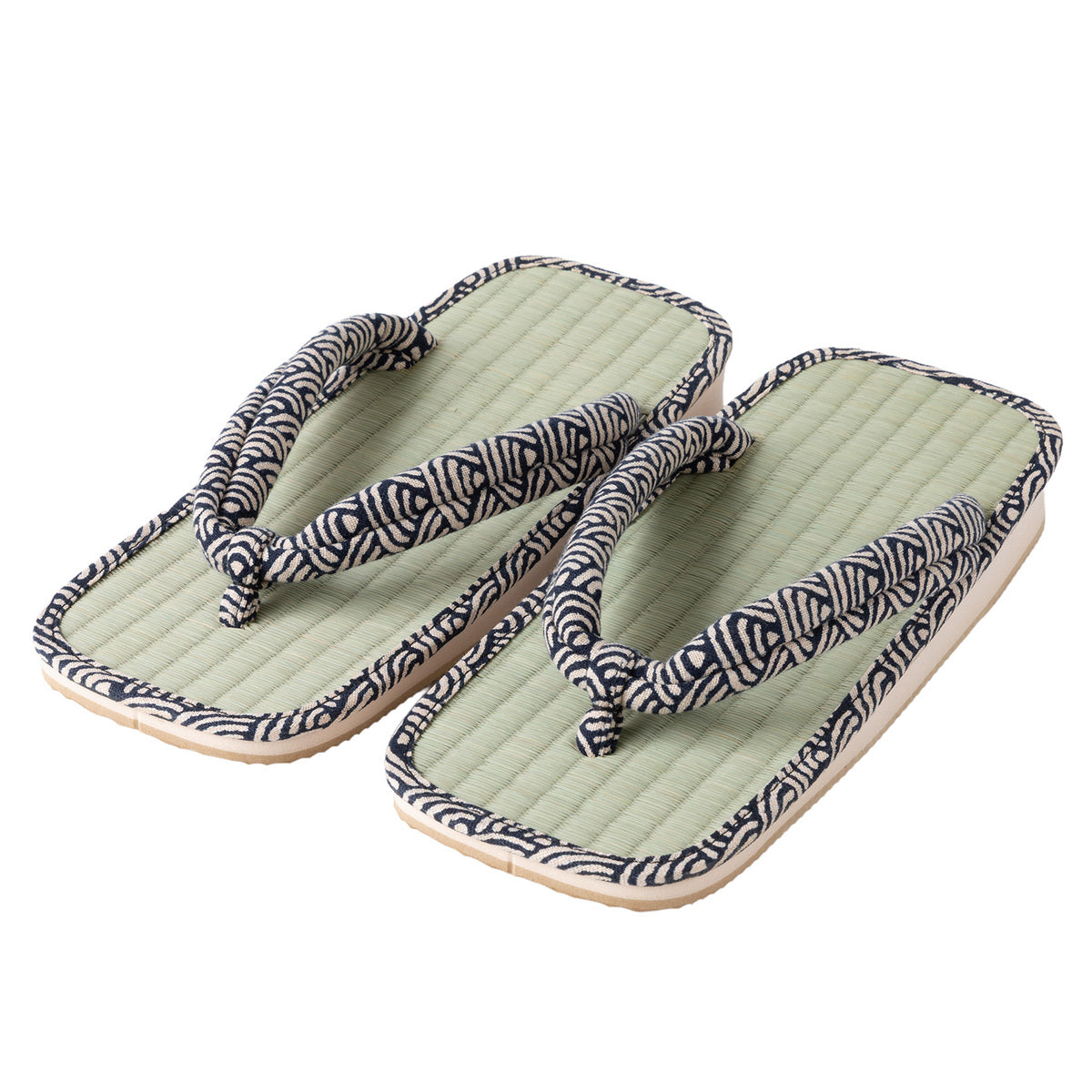Seigaiha sandals