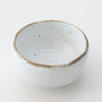 shirotsuchi white and brown Matcha Bowl
