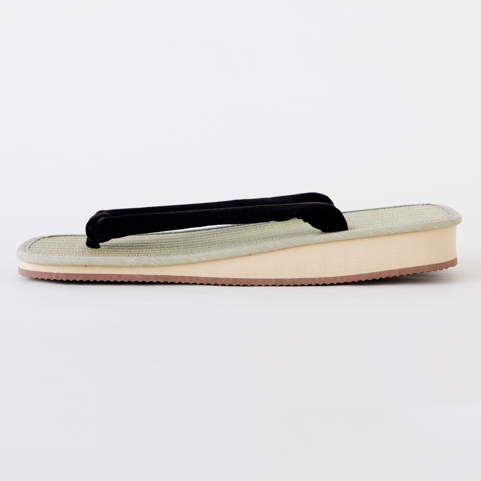 horizontal view of the sandal