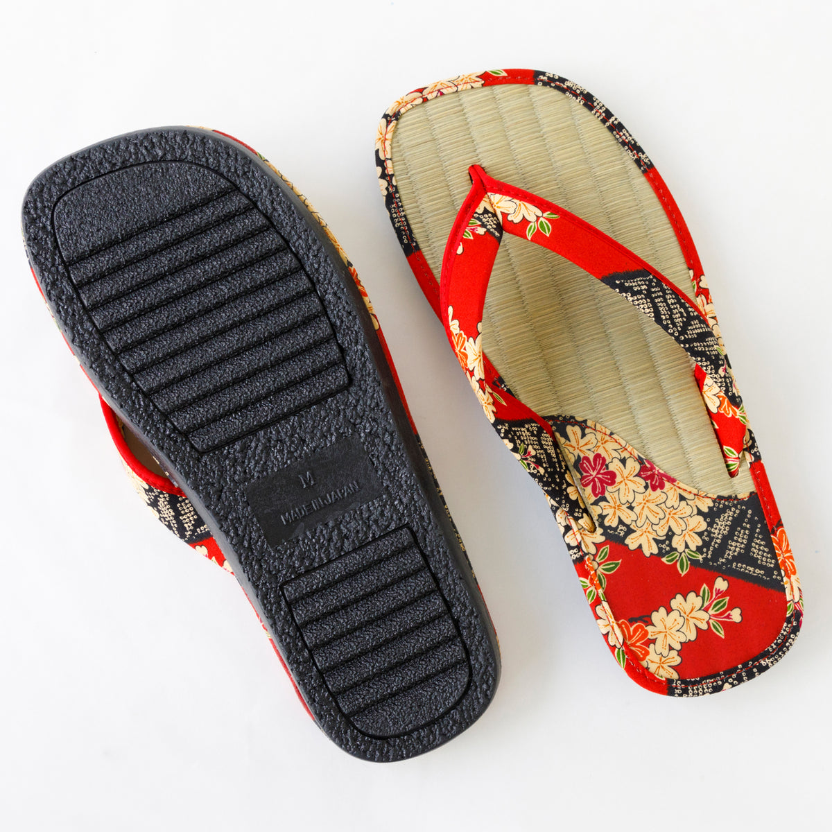 Traditional Japanese Sandals Made in Japan Red II Asayu – Asayu Japan