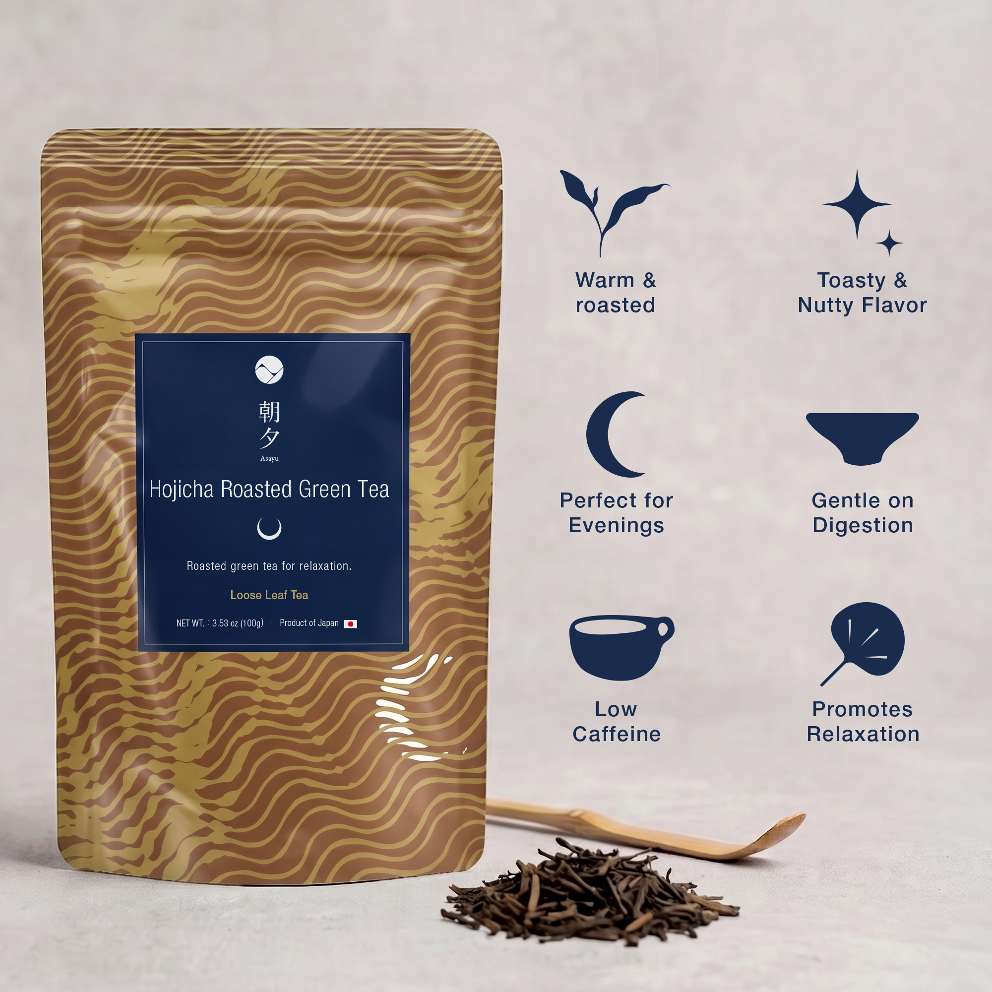Hojicha Loose-leaf Tea - 100g
