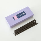 Peach incense sticks box 40g with some incense sticks