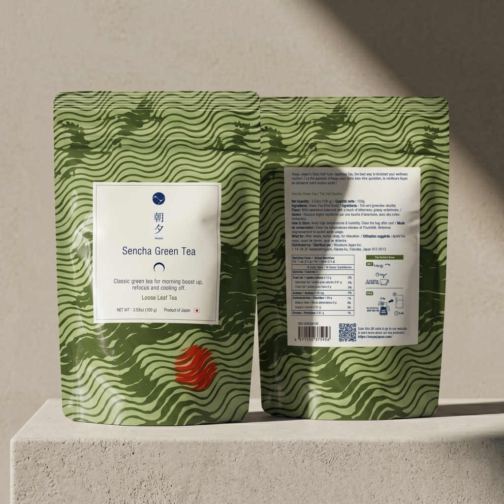 sencha loose leaf tea