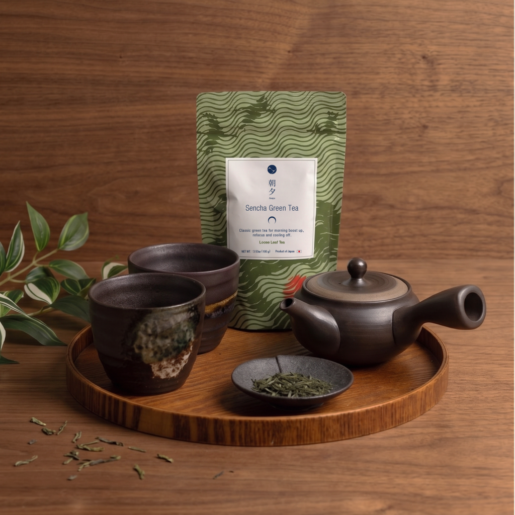 sencha loose leaf tea