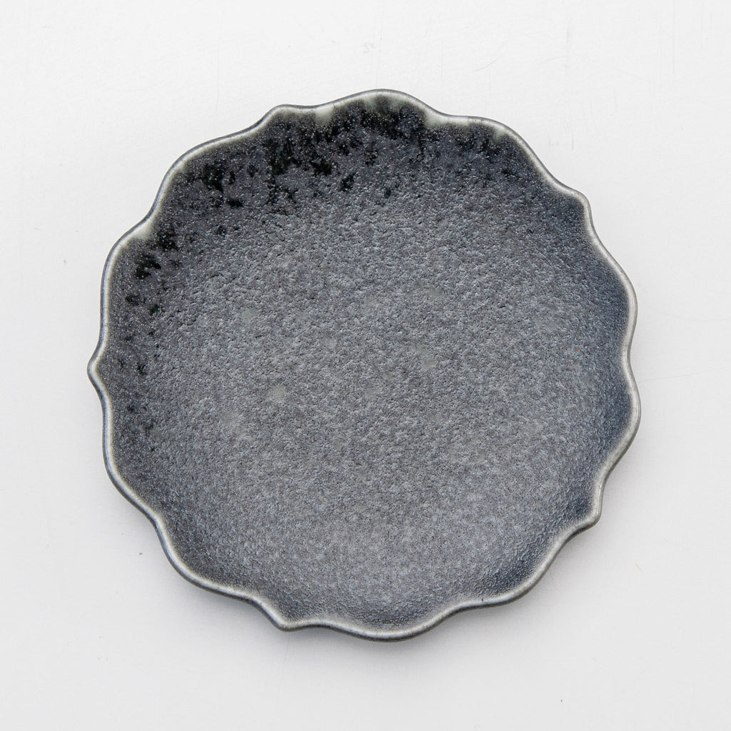 Ceramic Incense Holder Kikyo Matte Grey