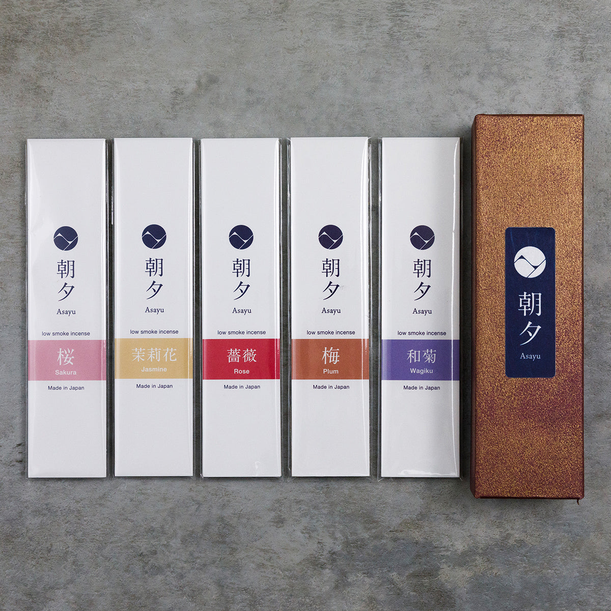 Floral incense sticks variety pack