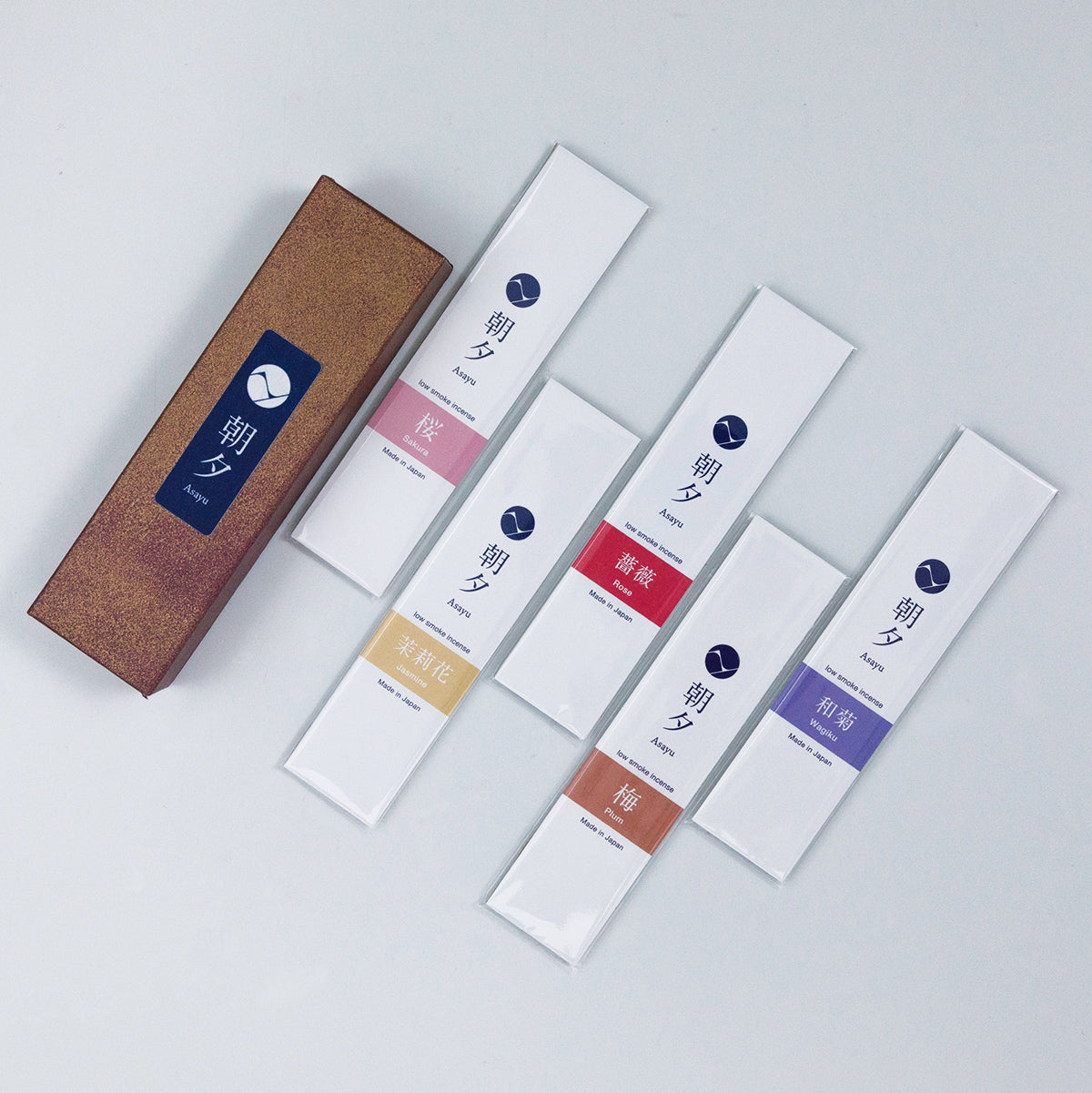 Floral incense sticks variety pack