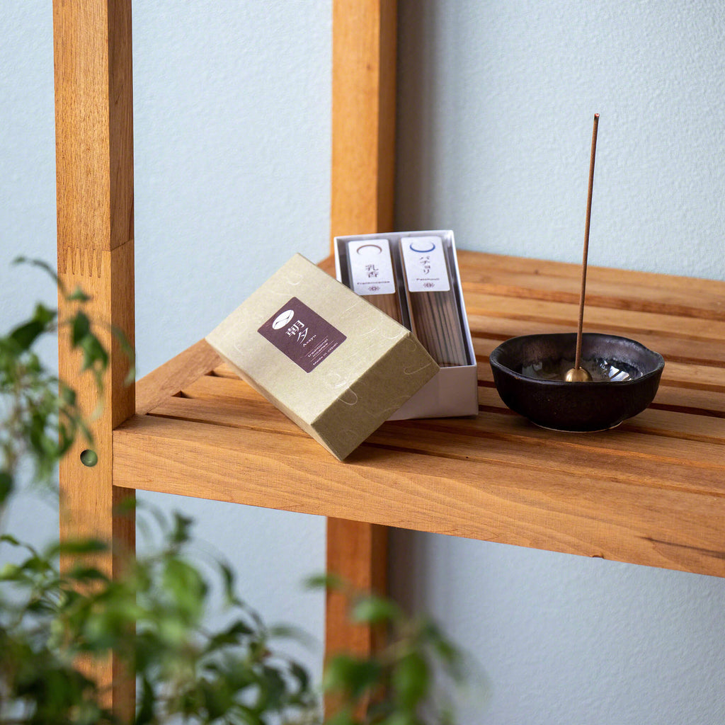 Traditional Incense Sticks 40g Reflection Set [ Frankincense and Patchouli ]