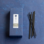 Box of Asayu Japanese Zen Garden Low Smoke incense with sticks outside