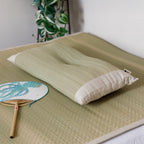 Japanese Igusa Flat Pillow Beige