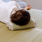 Japanese Igusa Square Pillow Beige