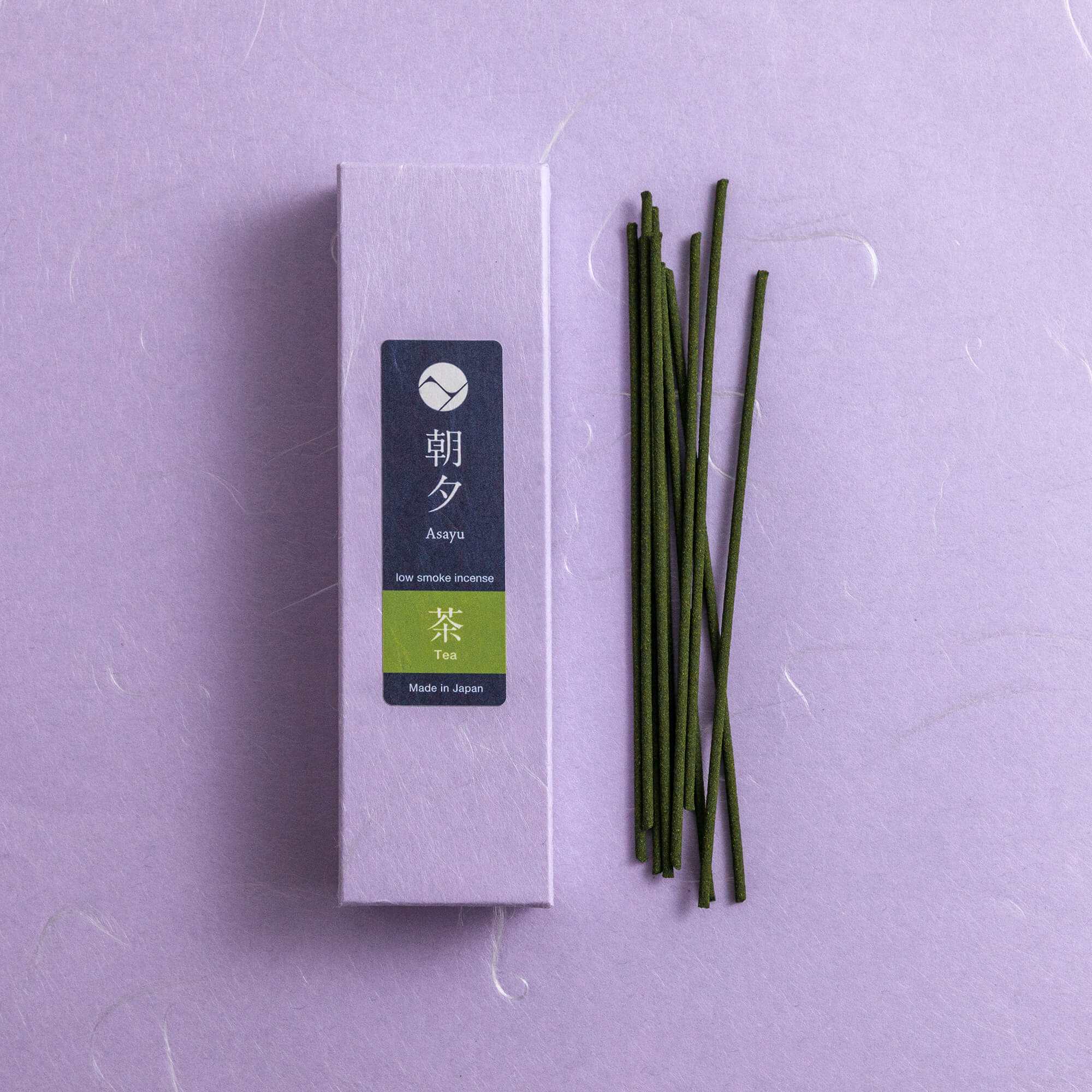 Green Tea Incense box with sticks