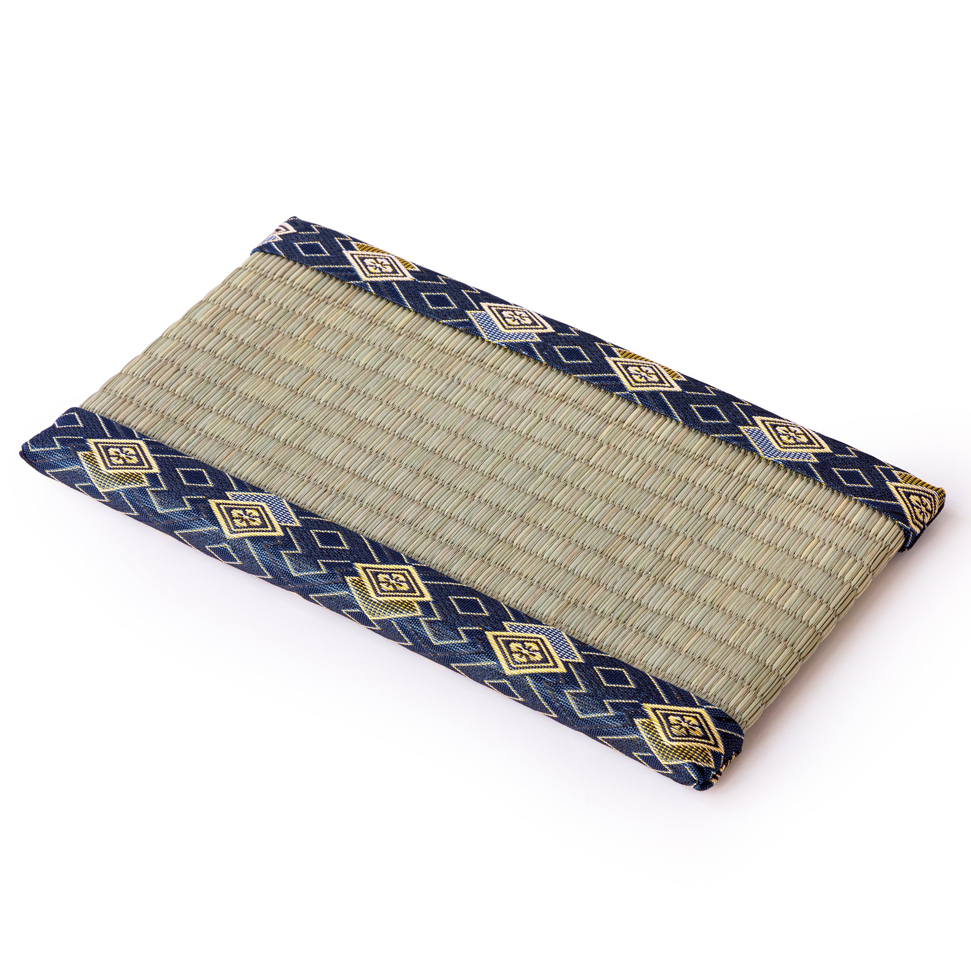 blue border mini tatami mat