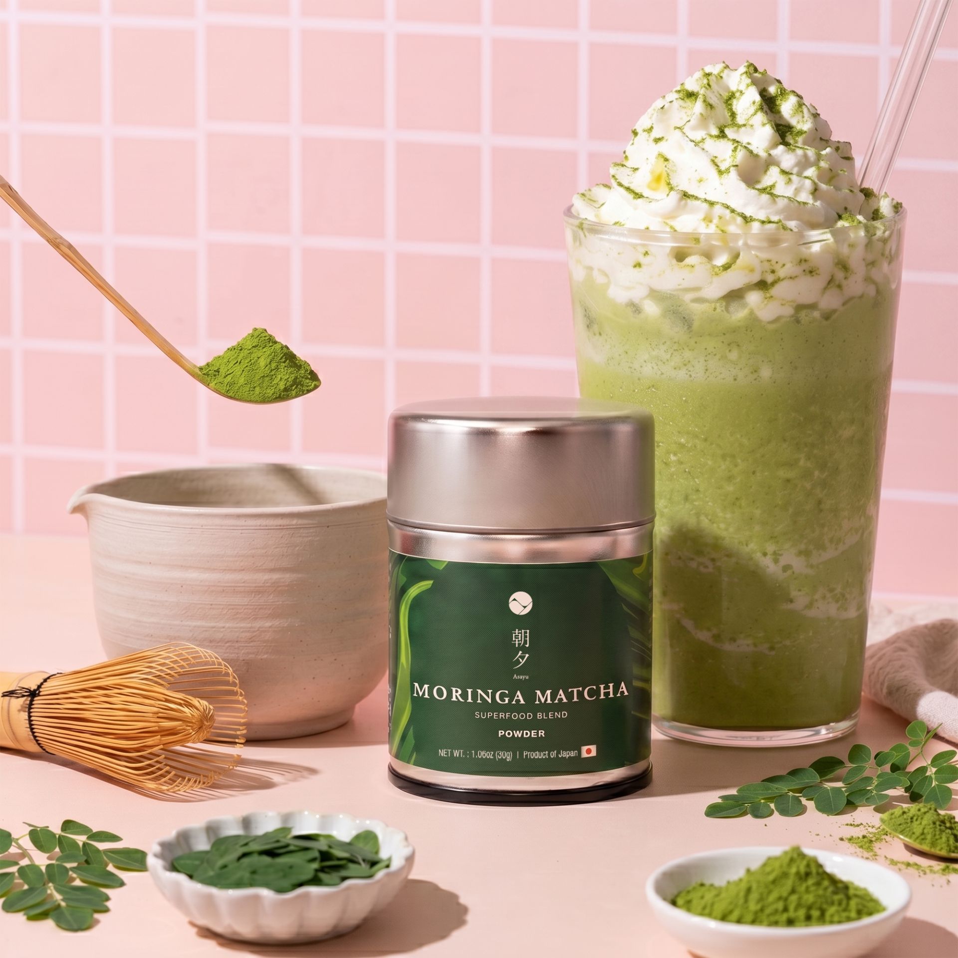 Moringa Matcha Powder