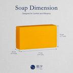 Natural Persimmon Body Soap - 1 Bar, 85g, Cold Press