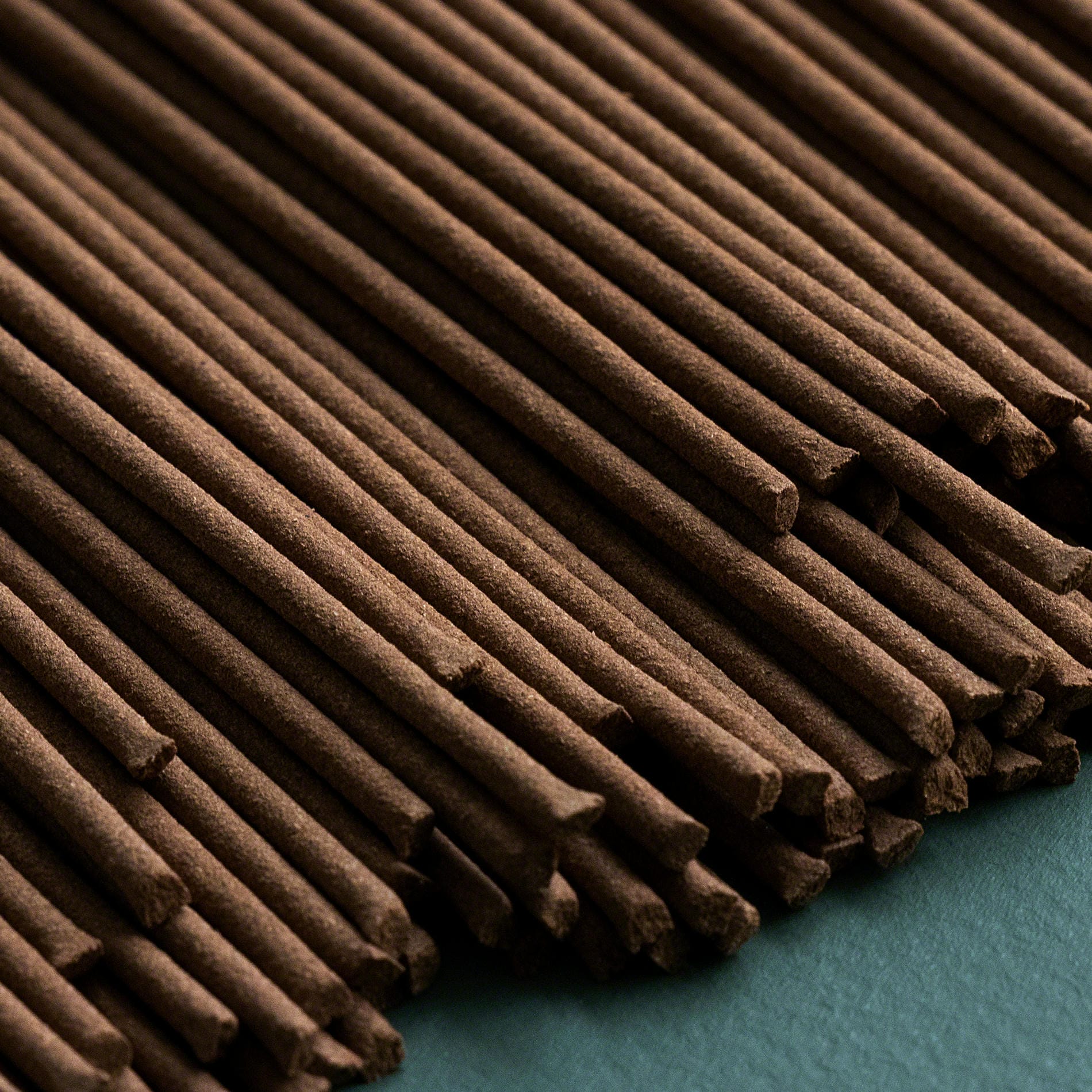 Close-up of White Sage and Sandalwood Traditional Smoke Incense Sticks by Asayu Japan