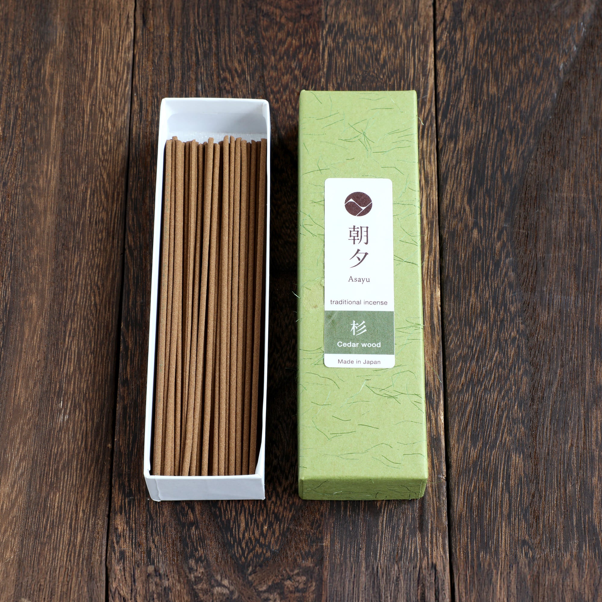 Cedar Wood incense stick inside its box