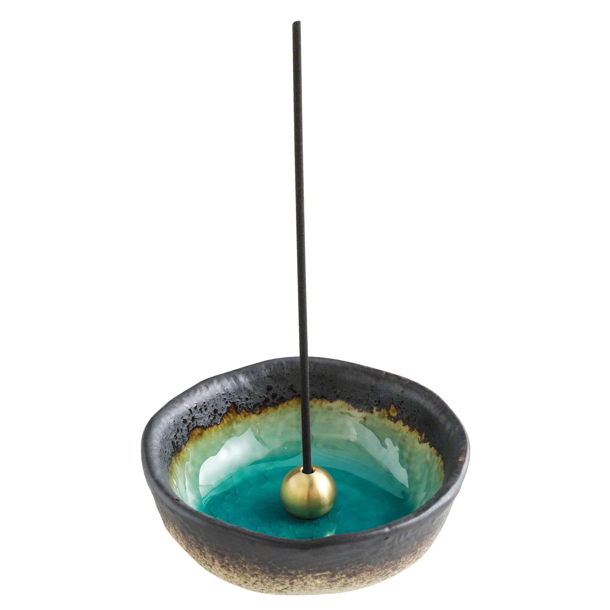 [ Free Shipping all over the US ]  100% Made in Japan Low Smoke Incense Gift Set  [ Floral Set (Jasmine & Rose)  + Mini Nature Aquamarine Incense Holder ] || Low Smoke Japanese Incense Sticks || Incense holder and burner stand || Incense for Yoga and Meditation