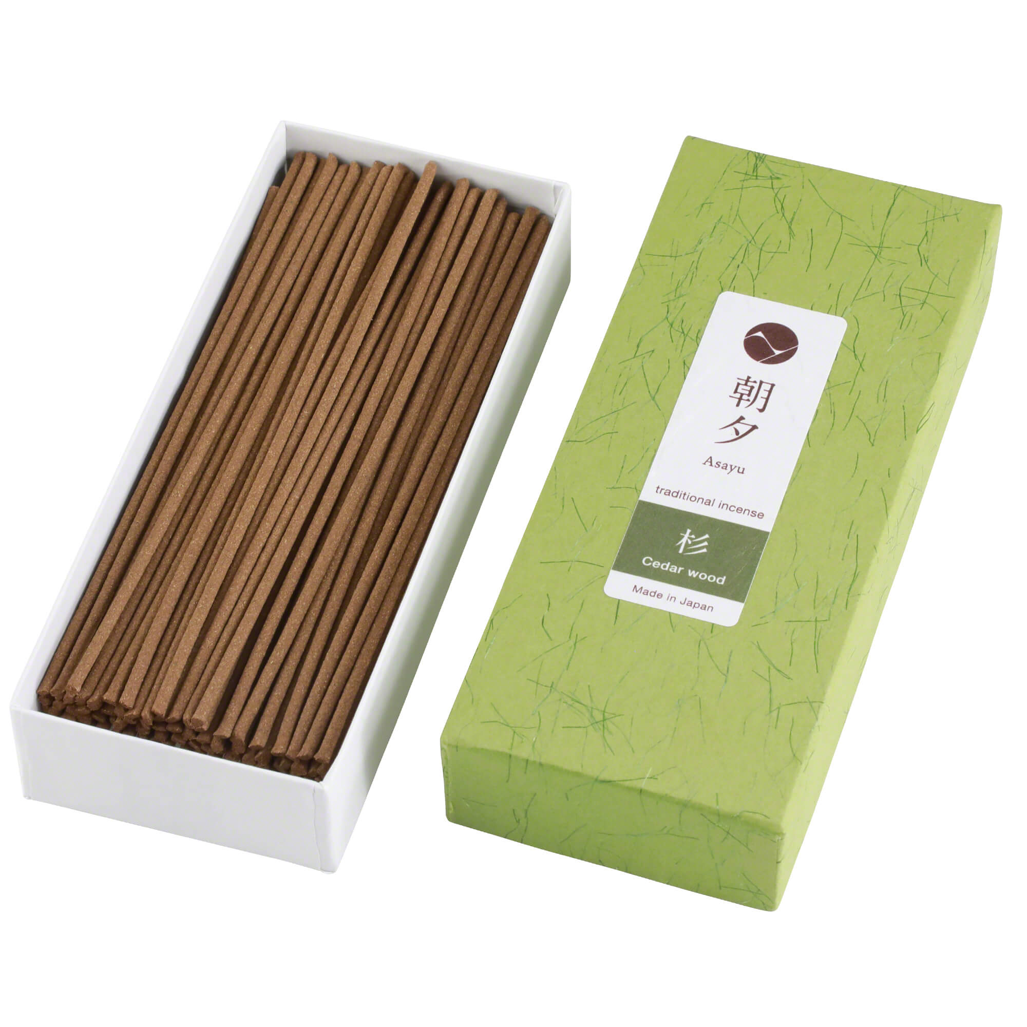 Cedar wood Traditional Smoke Incense Sticks open box