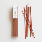 Duo Bâtons d'Encens Traditionnel Temple 40g I Mélange Bois de Santal & prune et Bois d'Aloès Premium  
